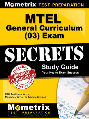 cover image of MTEL General Curriculum (03) Exam Secrets Study Guide